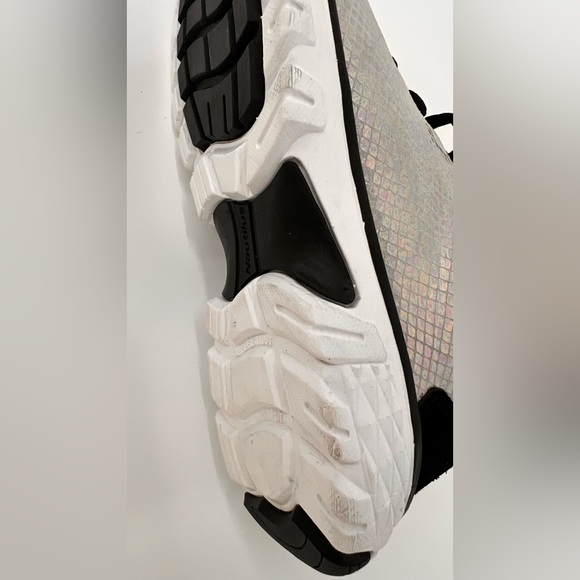 NWT Nautilus Spark Oxford Safety Shoe Womens 8.5 White Iridescent Workwear N1075 - Picture 10 of 11